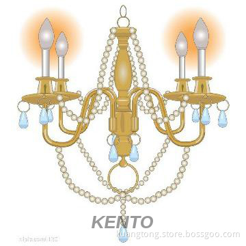 3W Chandelier flameless Candle